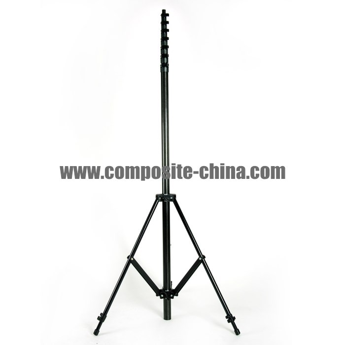 Wytrzymały teleskopowy drążek inspekcyjny z włókna węglowego